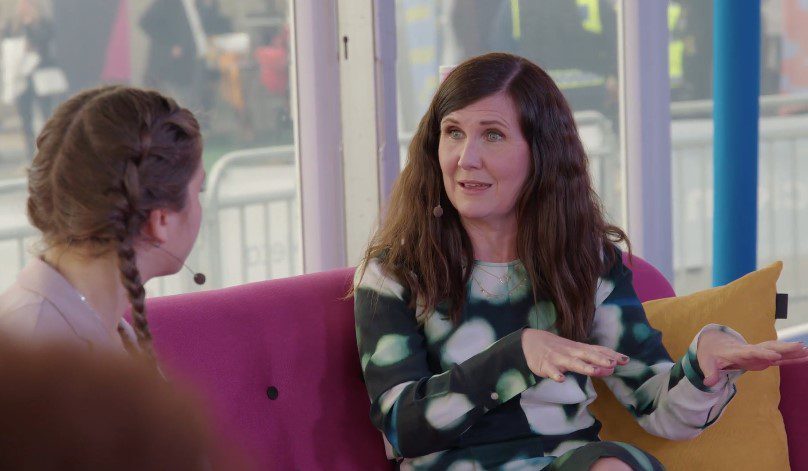 Märta Stenevi Uppfostran