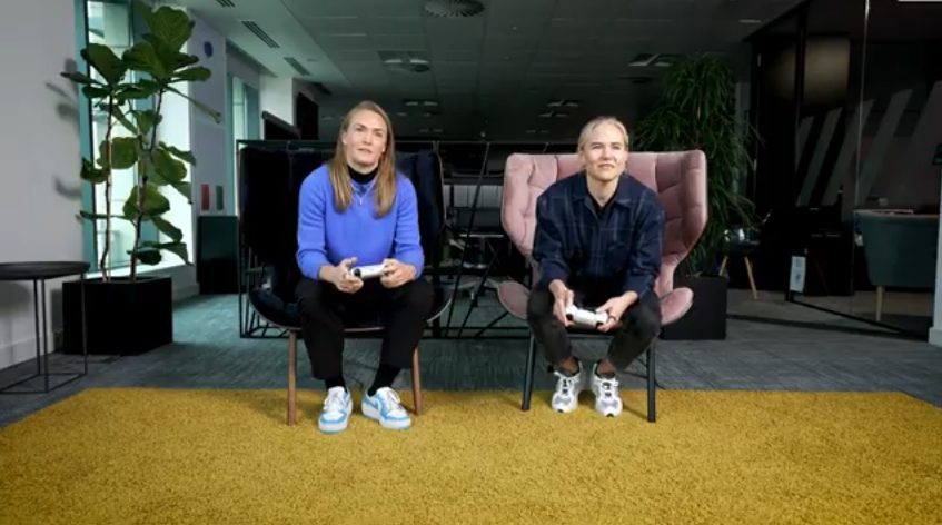 Hur träffades Magdalena Eriksson och Pernille Harder?