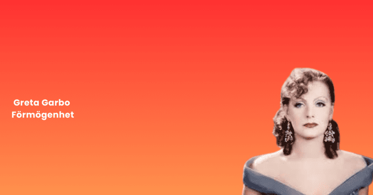 Greta Garbo Förmögenhet