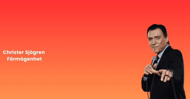 Christer Sjögren Förmögenhet & Lön 1 Christer Sjögren Förmögenhet