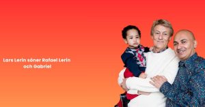 Lars Lerin söner Rafael Lerin och Gabriel