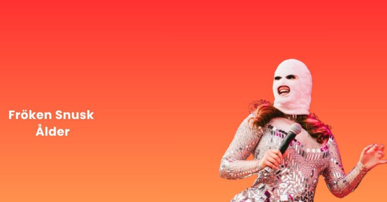 Allt om Fröken Snusk Ålder, skandaler och identitet 5 Fröken Snusk Ålder