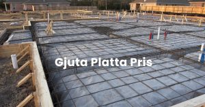 Gjuta Platta Pris