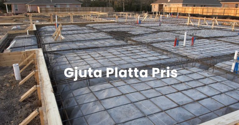 Gjuta Platta Pris: Full Kostnadsguide för Betongplatta i Sverige 4 Gjuta Platta Pris