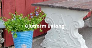 Gjutform Betong