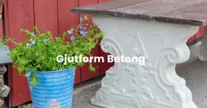 Gjutform Betong
