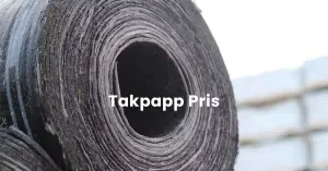 Takpapp Pris