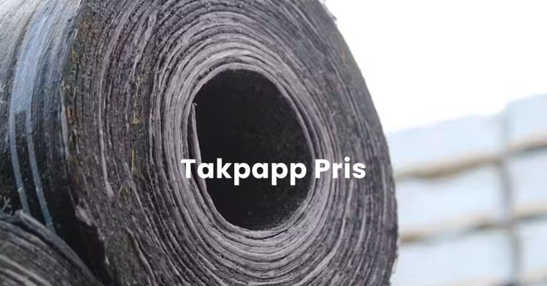 Takpapp Pris